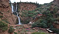 Wasserfälle von Ouzoud - Kalksinterbildungen