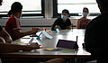 Jugendliche beim Workshop beim Lernfestival der PH Ludwigsburg