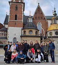 Ein Bild das die Exkursion Teilnehmer zeigt.