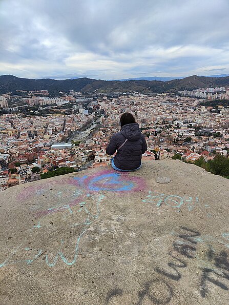 Sarah Oberleiter mit dem Bild "Bunkers del Carmel Barcelona" (Barcelona, Spanien)