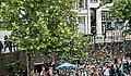 Anna Nappert mit dem Bild "Utrecht Pride" (Marnix, Niederlande)