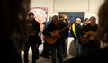 Ausstellungsansicht bei der Vernissage