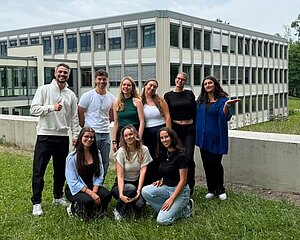 Fachschaftsmitglieder Wirtschaft PH LB