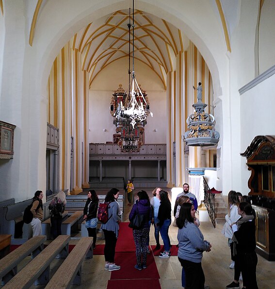 Die evangelisch-siebenbürgische Kirche in Großau