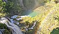 Melina Haar mit dem Bild "Regenbogen im Nationalpark Plitvicer Seen Kroatien" (Osijek, Kroatien)
