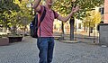 Der Dozent bei der Stadtf&uuml;hrung
