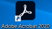 Desktop Icon Adobe Acrobat 2020
