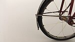 Hinterrad eines Fahrrades als Symbol für das Seminar Sport und Körperbehinderung