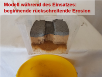 ... und während des Einsatzes