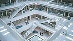 Blick in eine Bibliothek