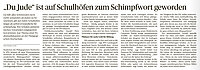 Zeitungsartikel der LKZ zur Podiumsdiskussion