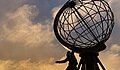 Pia Sauter mit dem Bild "Mitternachtssonne Nachts um 2 am Nordkapp" (UiT, Norwegen)