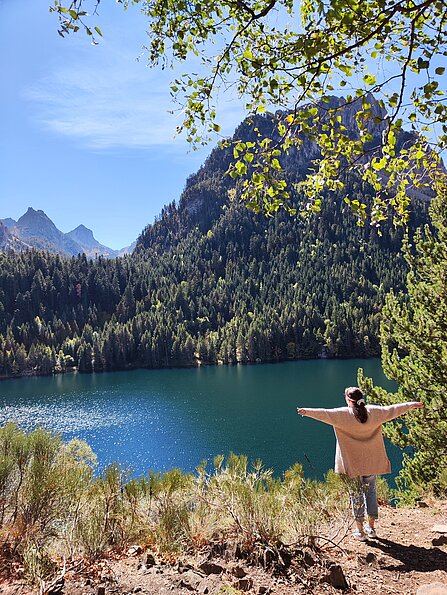 Sarah Oberleiter mit dem Bild "Nationalpark Aigüestortes i Estany de Sant Maurici" (Barcelona, Spanien)