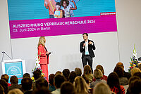 Simon Jersak auf der Bühne