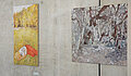 Blick in die Ausstellung "Gestern im Kaleidoskop" von Annette Trefz