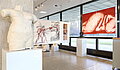 Blick in die Ausstellung in der Studiengalerie mit Werken der Studierenden