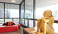 Blick in die Ausstellung in der Studiengalerie mit Werken der Studierenden