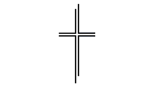 Nachrufkreuz als Grafik
