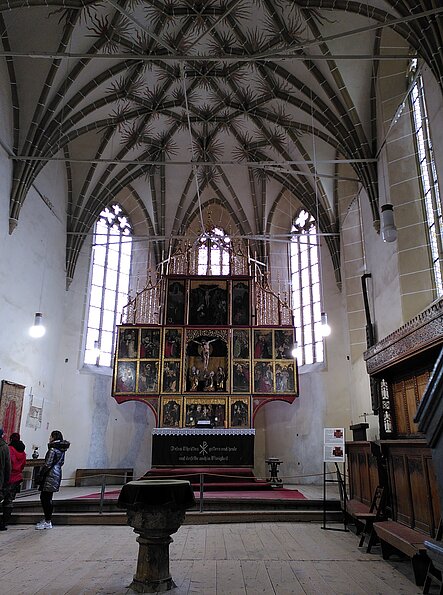 Deutsche Kirche in Biertan (Birthälm), Spätgotik