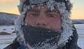 Lucian Munz mit dem Bild "Eis an und im Gesicht" (UiT, Norwegen)