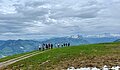 Jule Zimmernann mit dem Bild "Bergpanorama mit Wanderern" (Pädagogische Hochschule Zürich, Schweiz)