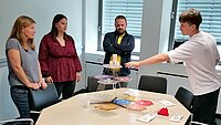 Exkursion zur DHBW Stuttgart: Planspiele und Simulationen am ZMS