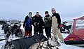 Lucian Munz mit dem Bild "Rentiere einfangen helfen und zur Herde zurückzubringen" (UiT, Norwegen)