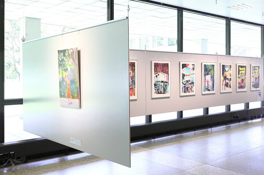 Blick in die Ausstellung