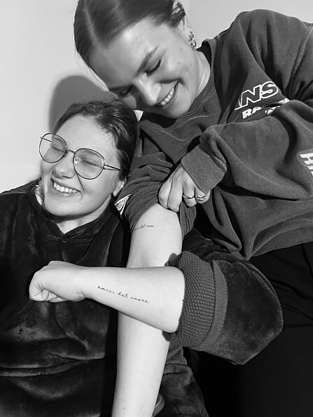 Julia Nickl mit dem Bild "amici del cuore - Freunde des Herzens" (Mailand, Italien)