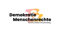 Logo B&uuml;ndnis Demokratie und Menschenrechte