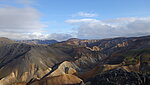 Die Aussicht über Landmannalaugar