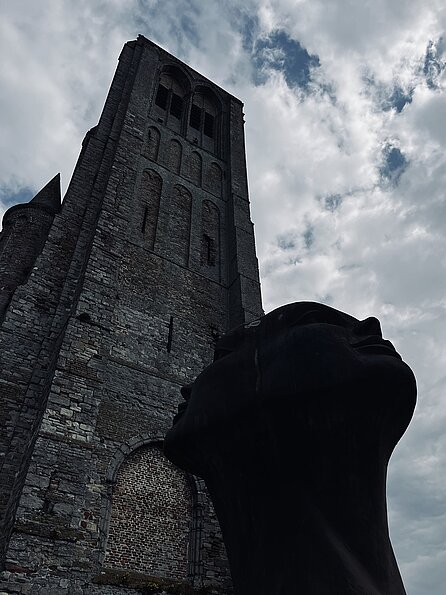 Simon Binanzer mit dem Bild "Liebfrauenkirche Damme" (VIVES, Belgien)