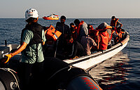 Seenotretter im Einsatz