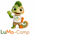Logo LuMa-Camp mit LuMa-Tier