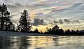 Pia Sauter mit dem Bild "Polarwolken über vereister Straße" (UiT, Norwegen)