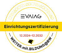 EVALAG Siegel zur Einrichtungszertifizierung