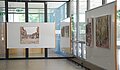 Blick in die Ausstellung "Gestern im Kaleidoskop" von Annette Trefz