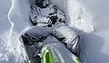 Tamino Eisele mit dem Bild "Eingeschneit auf dem Gipfel von Storenos" (University of Agder, Norwegen)