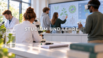 Menschen arbeiten in Labor (KI generiert)