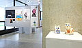 Blick in die Ausstellung in der Studiengalerie mit Werken aus der Jugendkunstschule Backnang