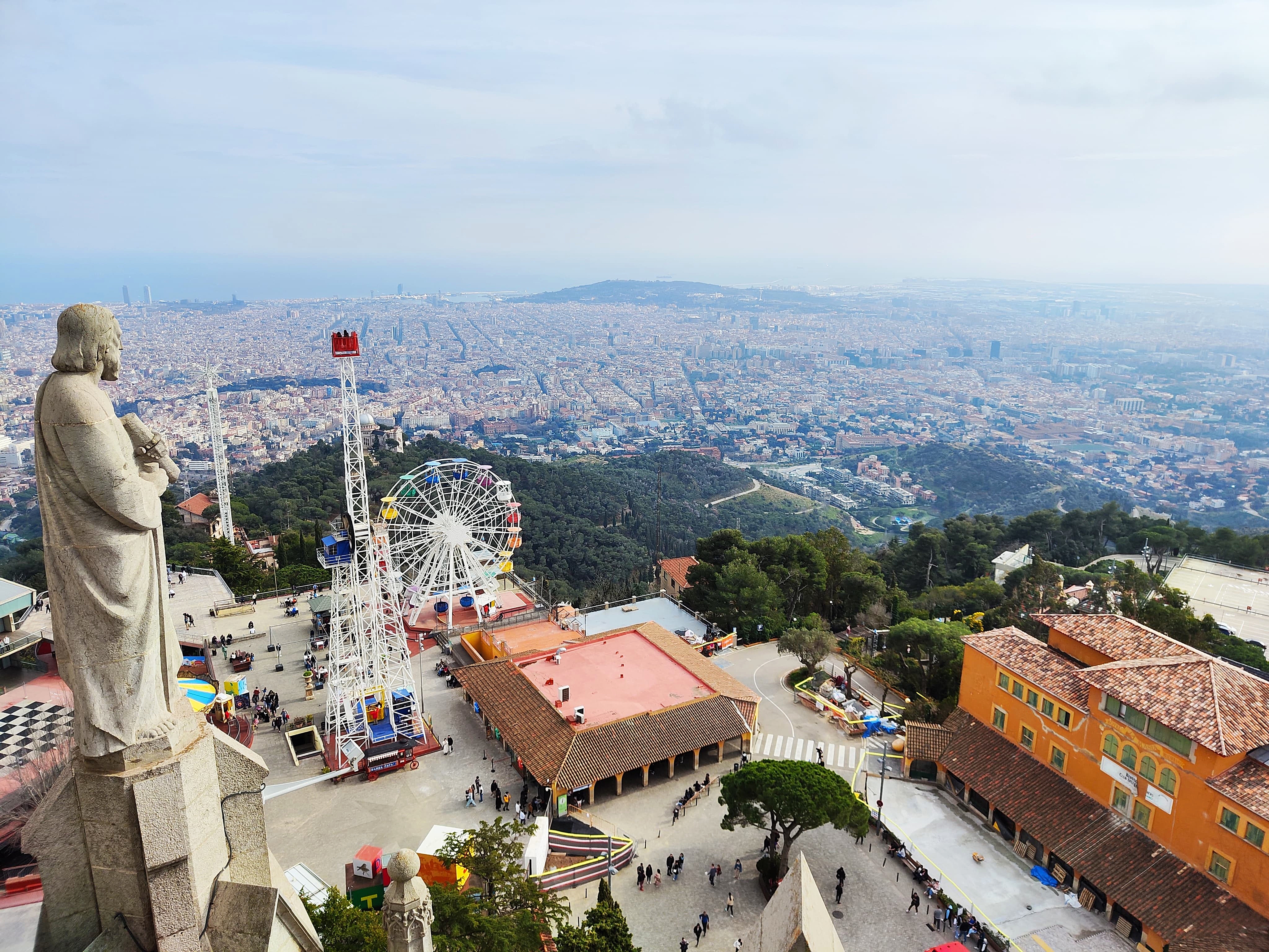 Sarah Oberleiter mit dem Bild "Tibidabo Barcelona" (Barcelona, Spanien)