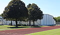 Das Bild zeigt den Sportplatz der PH Ludwigsburg